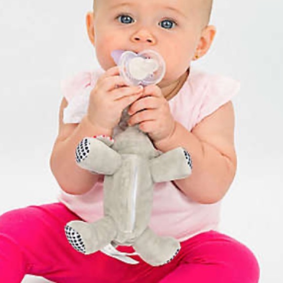 Nissi & Jireh® Elephant 4-in-1 Pacifier Holder - Picture 7 of 7
